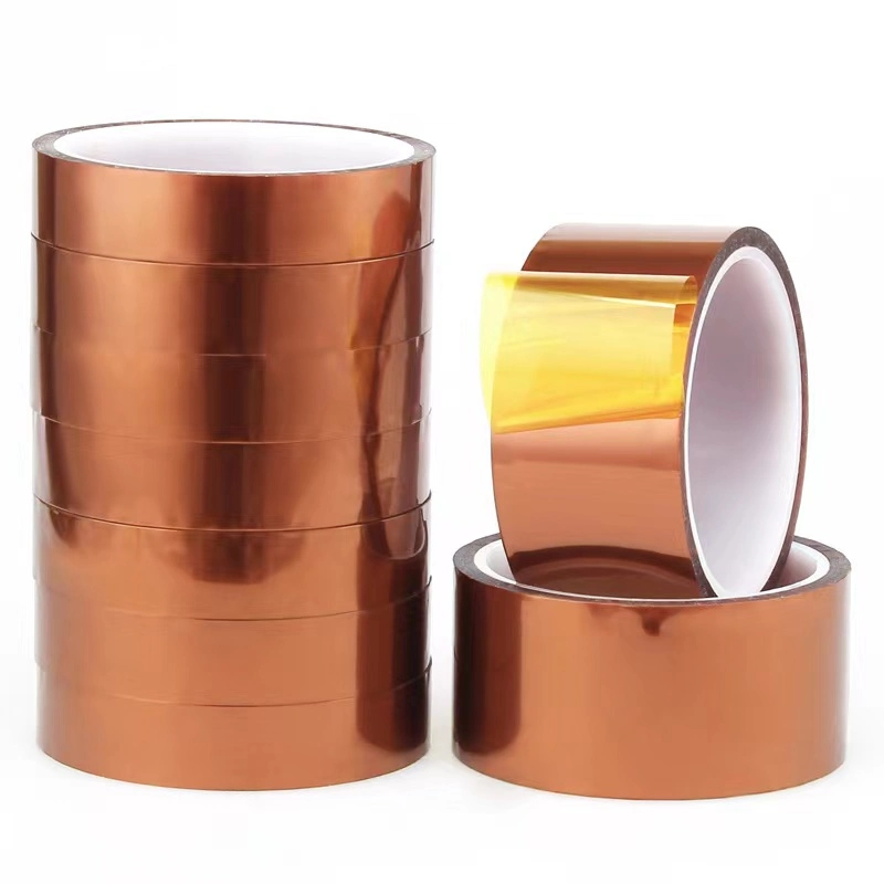 Thermal Silicone Adhesive Amber Transformer Insulation Tape Amber Pi Tape