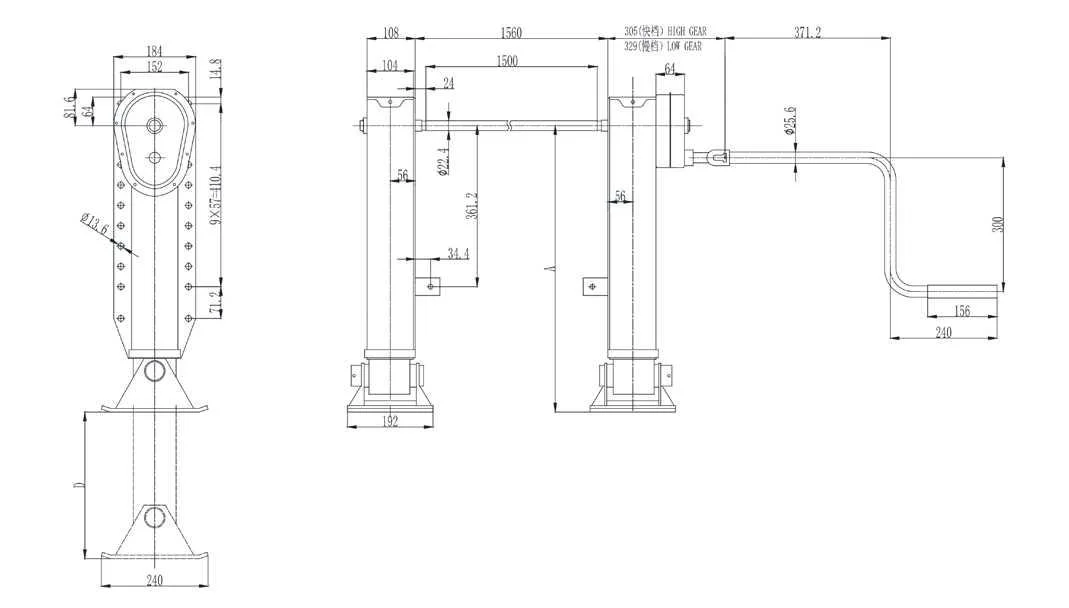 OEM Factory Customized Disc-Brake Axle for Trailer Truck