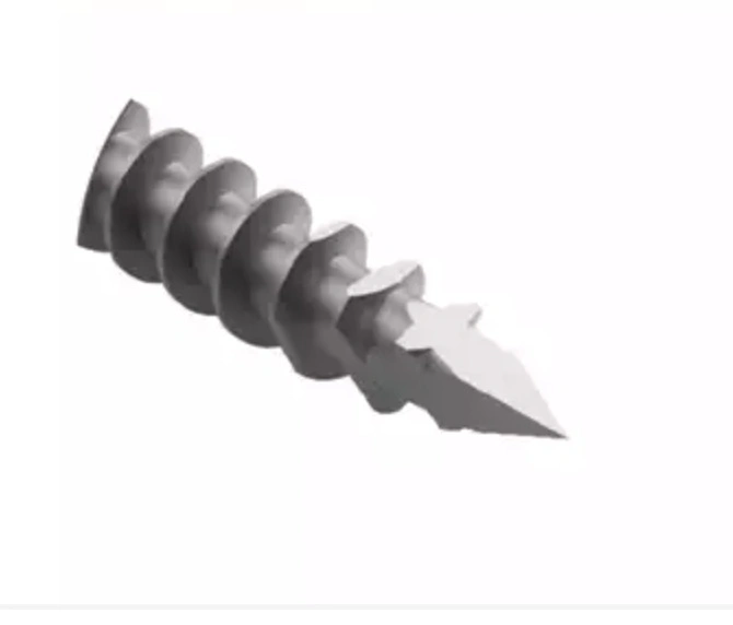 Titanium Bone Compression Metal Screw with Single Pointed and Threaded