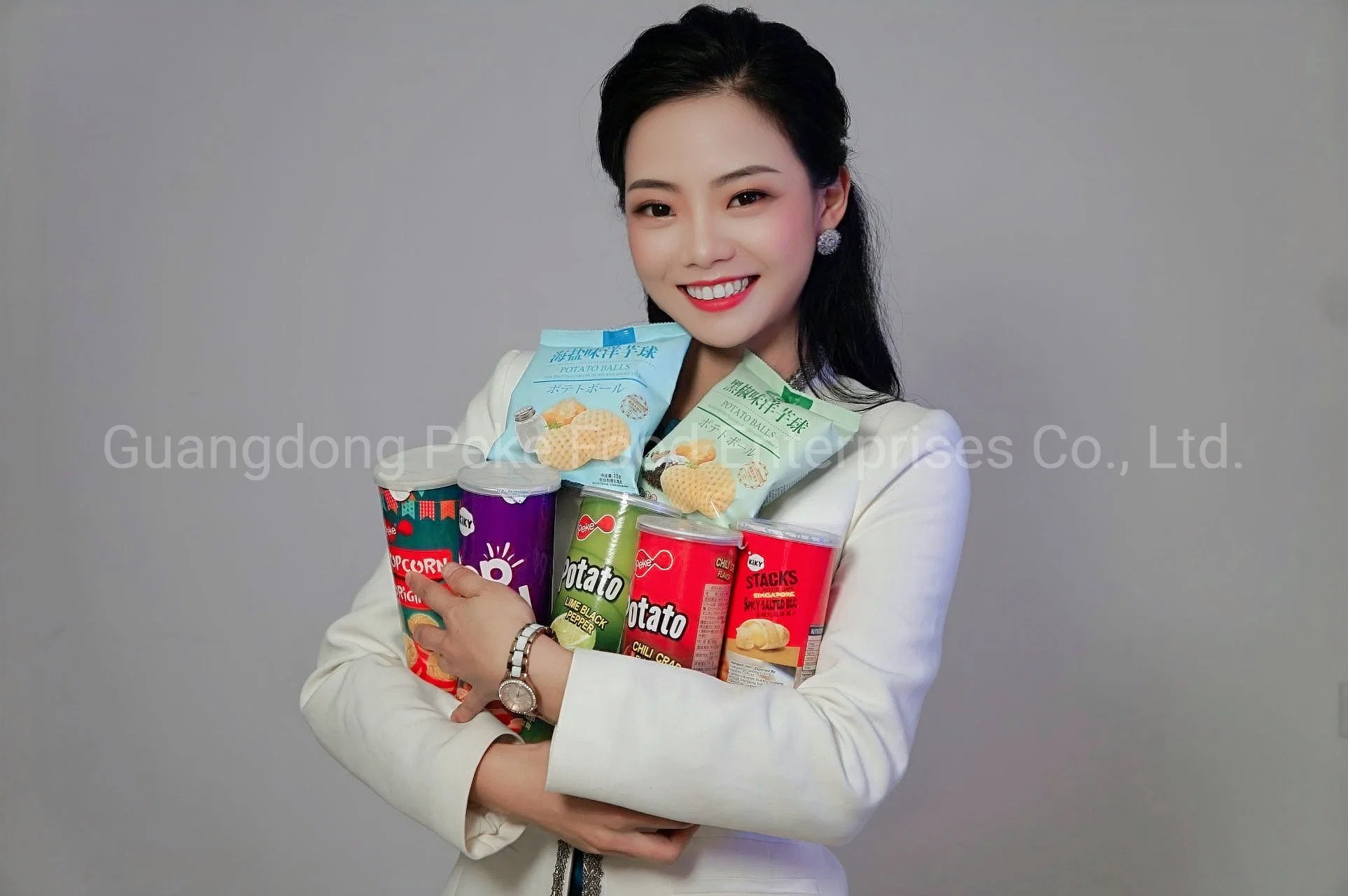 Prawn Cracker Made From Seafood for Children Snack OEM