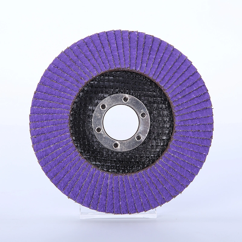 4.5&prime; &prime; 115mm Grit 40 Flap Disc for Metal Stainless Steel with Aluminum Oxide Zirconia Ceramic