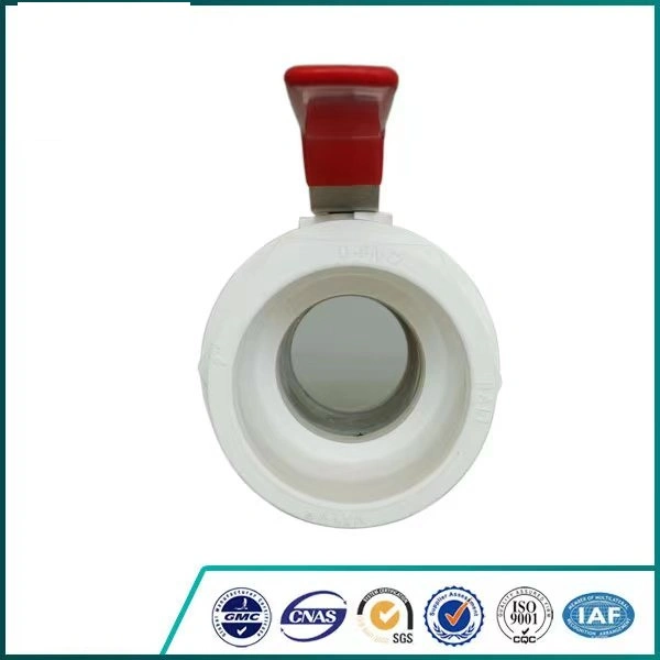 Two Pieces PVC Ball Valve for Cns/JIS/DIN/BS/ANSI/NPT/BSPT