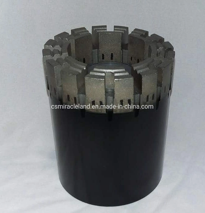 Bq Nq Hq Pq Impregnated Diamond Core Drill Bit for Mining/Mineral Wireline Exploration