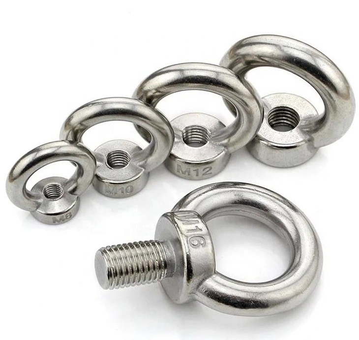 Wholesale/Supplier Customized M2 M3 M4 M5 M6 M7 M10 12 Hook Lifting Eyelet Eyebolt Eye Bolts