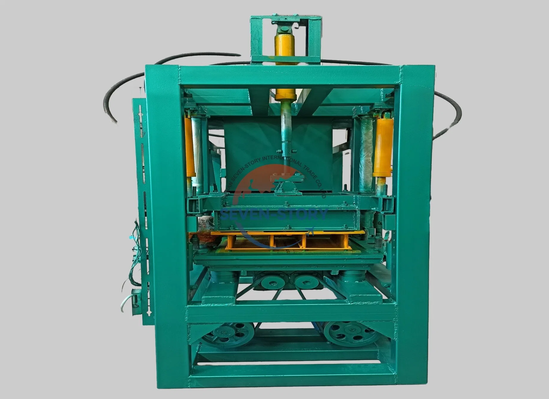 Fully Automatic Hydraulic Interlocking Concrete Cement Hollow Block Making Machine