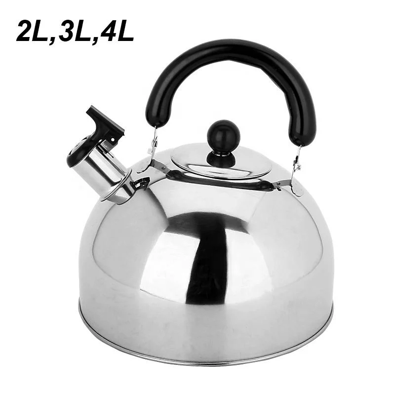 Stainless Steel 1L to 4 Litter Automatic Beep Tea Pot Water Kettle