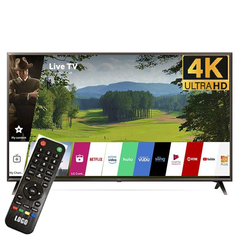 La mejor calidad al por mayor negro HD Explosion-Proof OEM televisión doméstica 85/100 pulgadas LCD WiFi Android Smart TV LED de 4K.