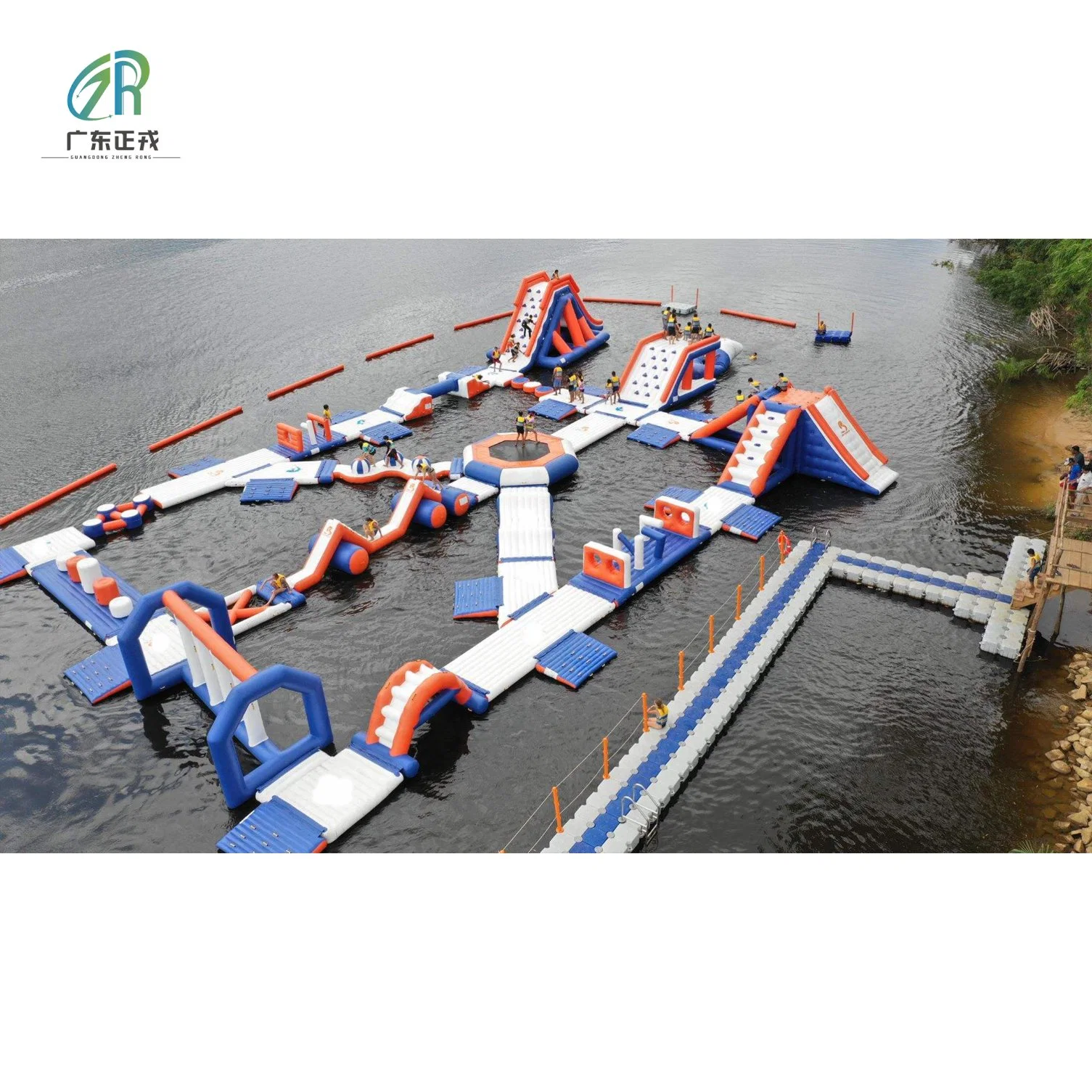 New Design Mobile Kids Inflatable Amusement Water Park for Sports and Leisure Water Park