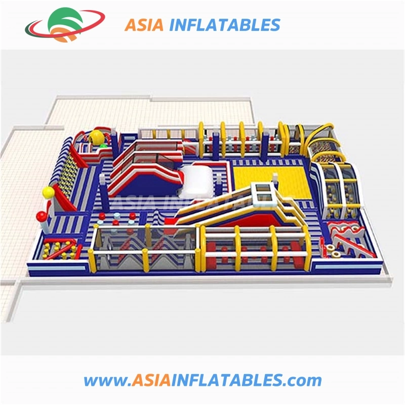 Kommerzieller Freizeitpark Combo Indoor Aufblasbarer Spielplatz
