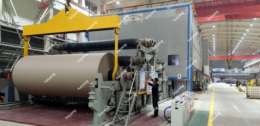 3600mm Cardboard Paper Machine for Kraft Paper Machine Mill