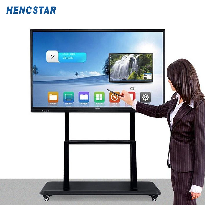 86 Inch Finger Multi Touch Screen Smart LCD Display Classroom Electronic Digital Interactive Whiteboard