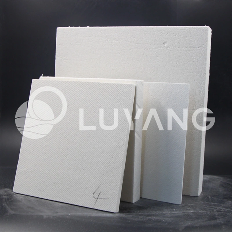 1430 Luyangwool Hz Board Furnace Klin Back-Linning Fireproof Insulation and Refractory Materials AES/Kaowool/Dura/Fibrefrax Ceramic Plate 900X600X25mm 300kg/M3