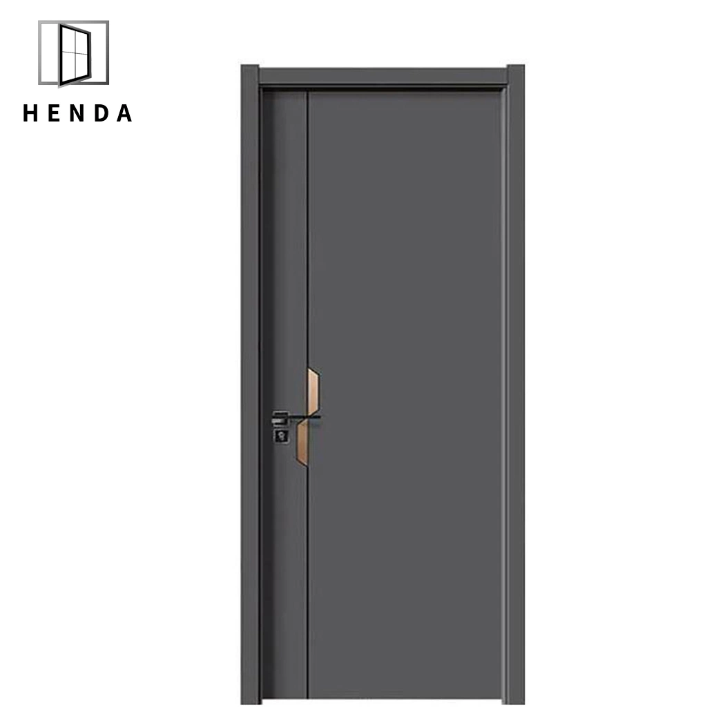 European Standard Wooden Doors Interior Modern Fire Rated 60 Minutes Fireproof Wood Door