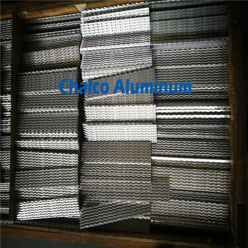 Aluminium Aluminum Radiator Main Side Panel Stamping Parts