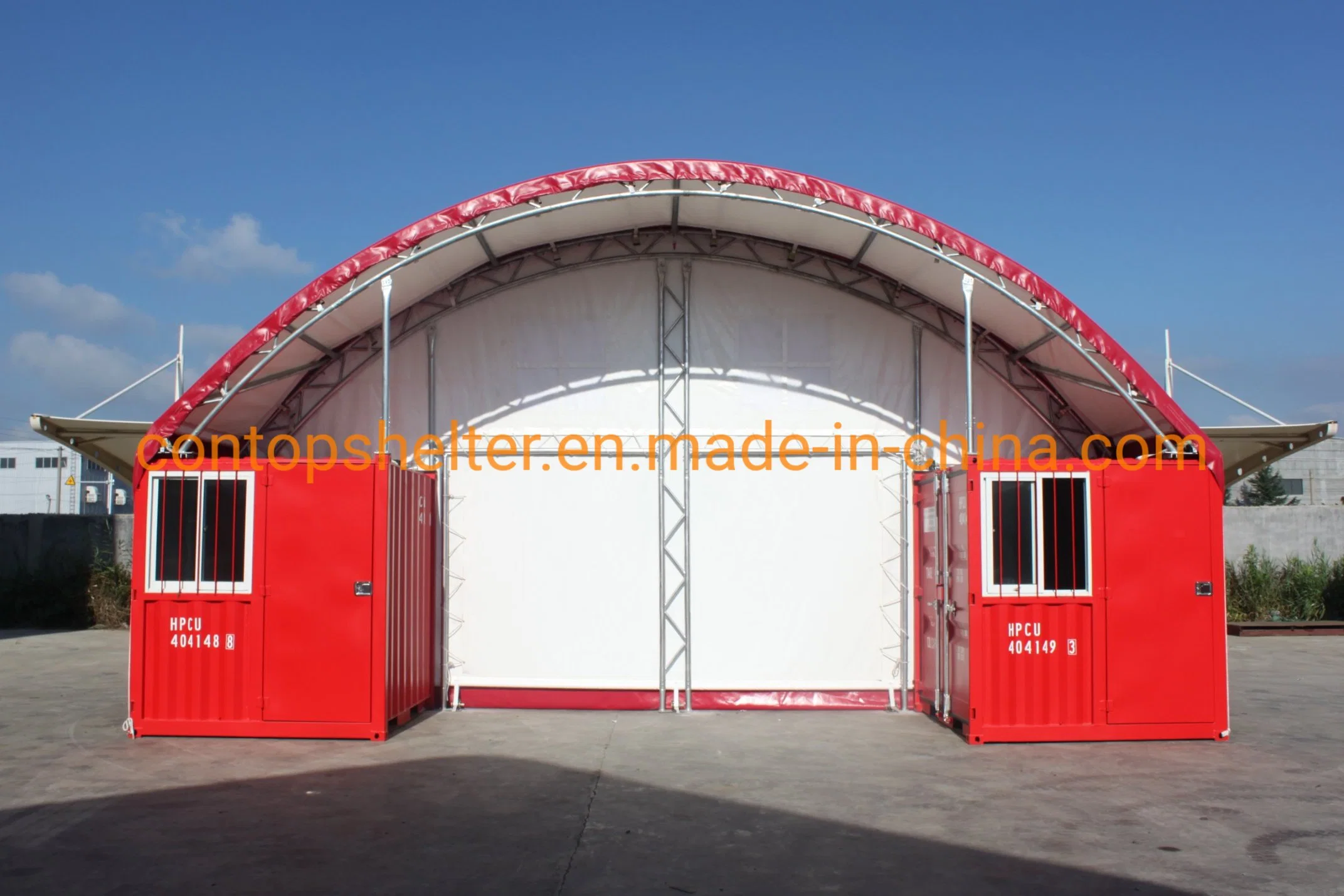 Awing Canopy Roof Top PVC Marquee Tent Dome Container Shelter