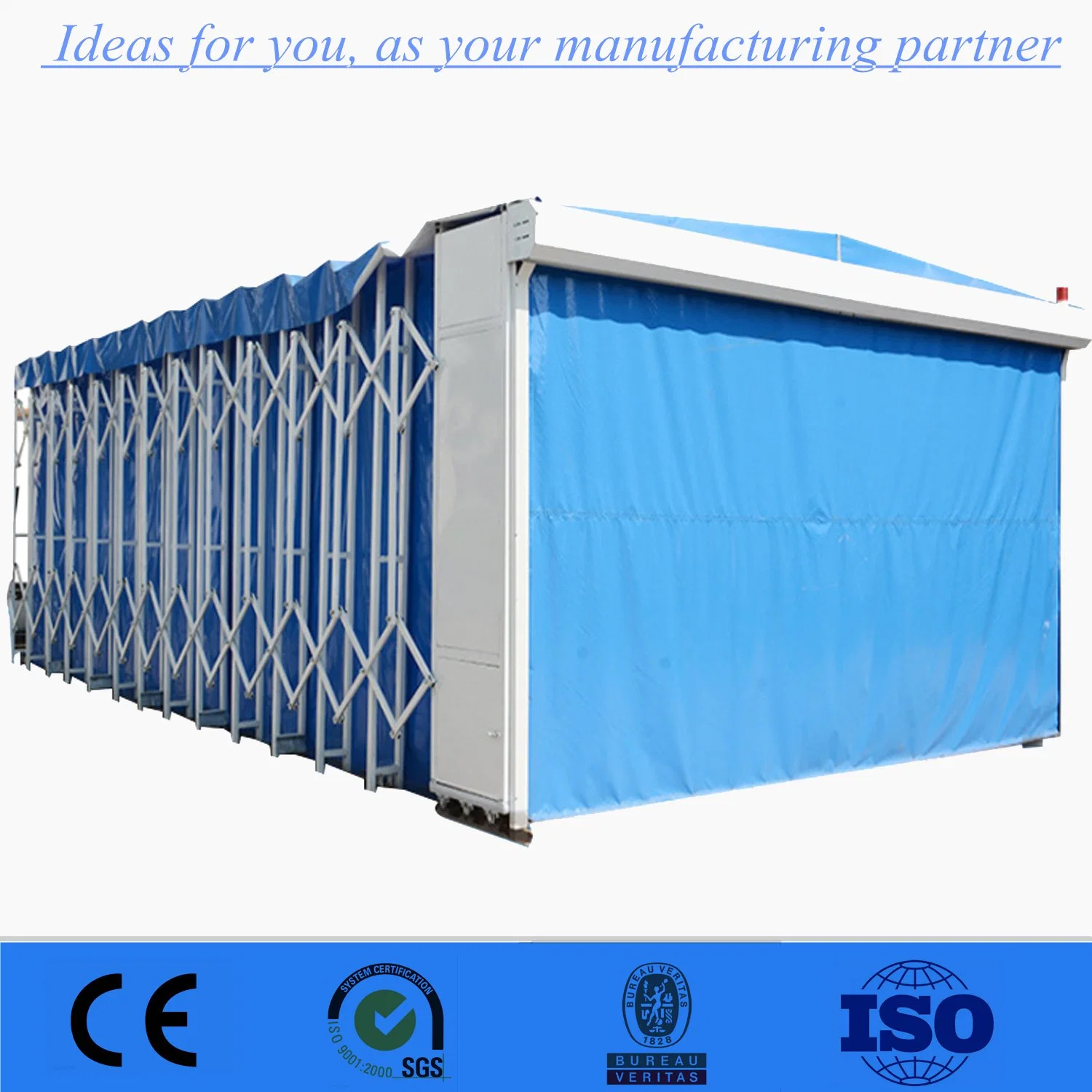 Retractable Inflatable Waterproof PVC Spray Paint Booth Mobile Telescopic Painting Booth
