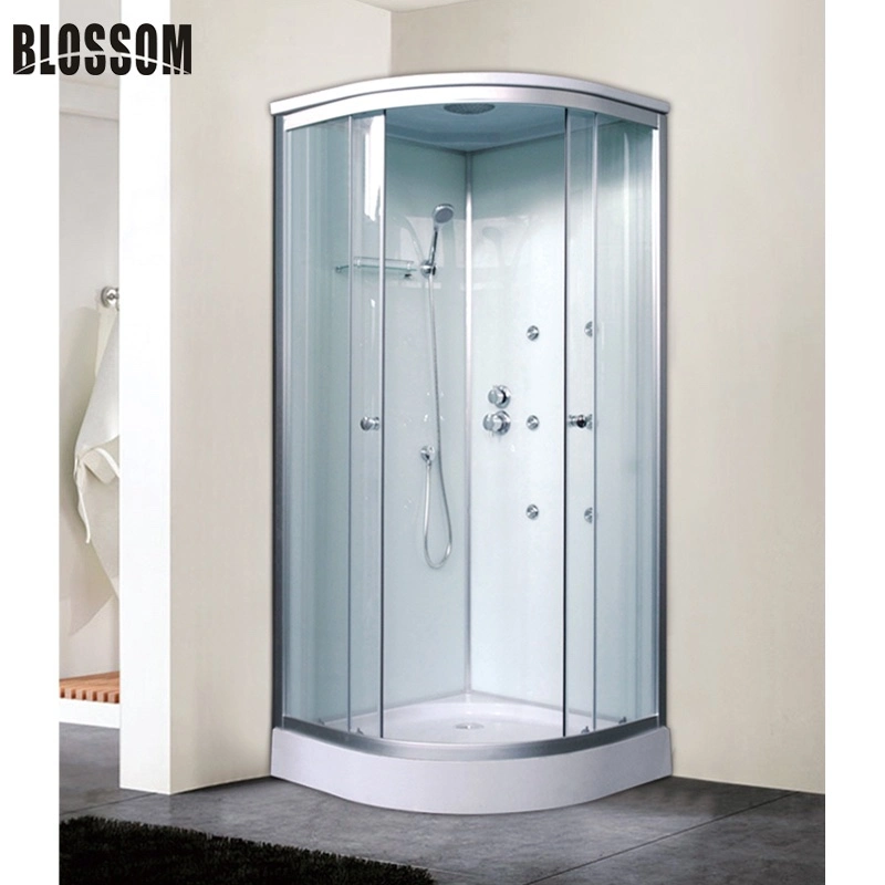 Chrome China Home Bathroom Shower Cabin Cubicle Steam Sauna Room