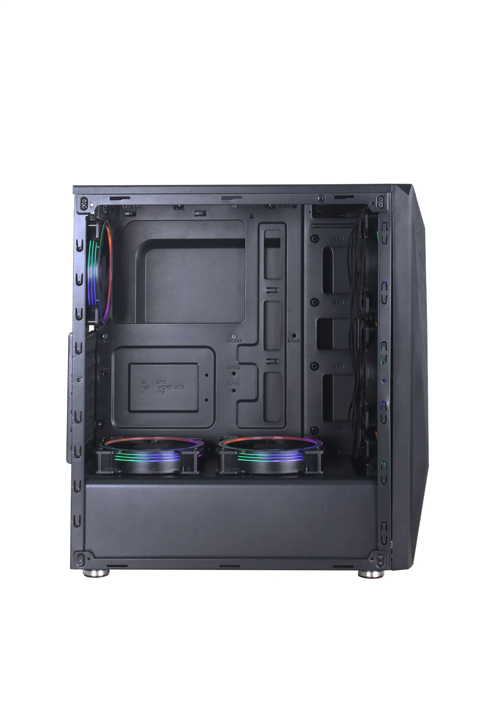 New Design RGB LED Strip ATX Computer Parts Gaming PC Case