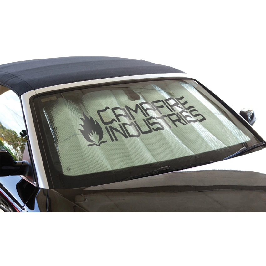 Full Color Printing Foam Aluminum Foil Sunshade Car Window