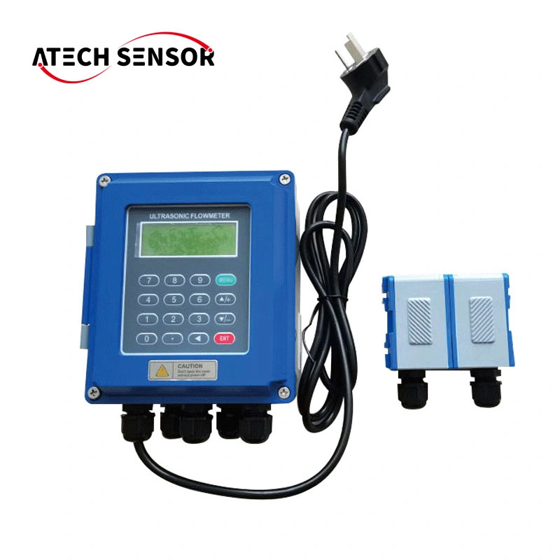 Atech Ultrasonic Digital Water Flow Meter Clamp on