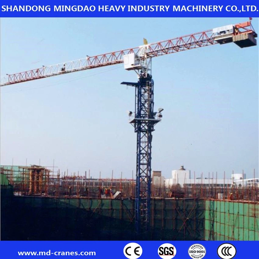 Construction Building Luffing Slewing Qtz7040 Topkit Tower Crane