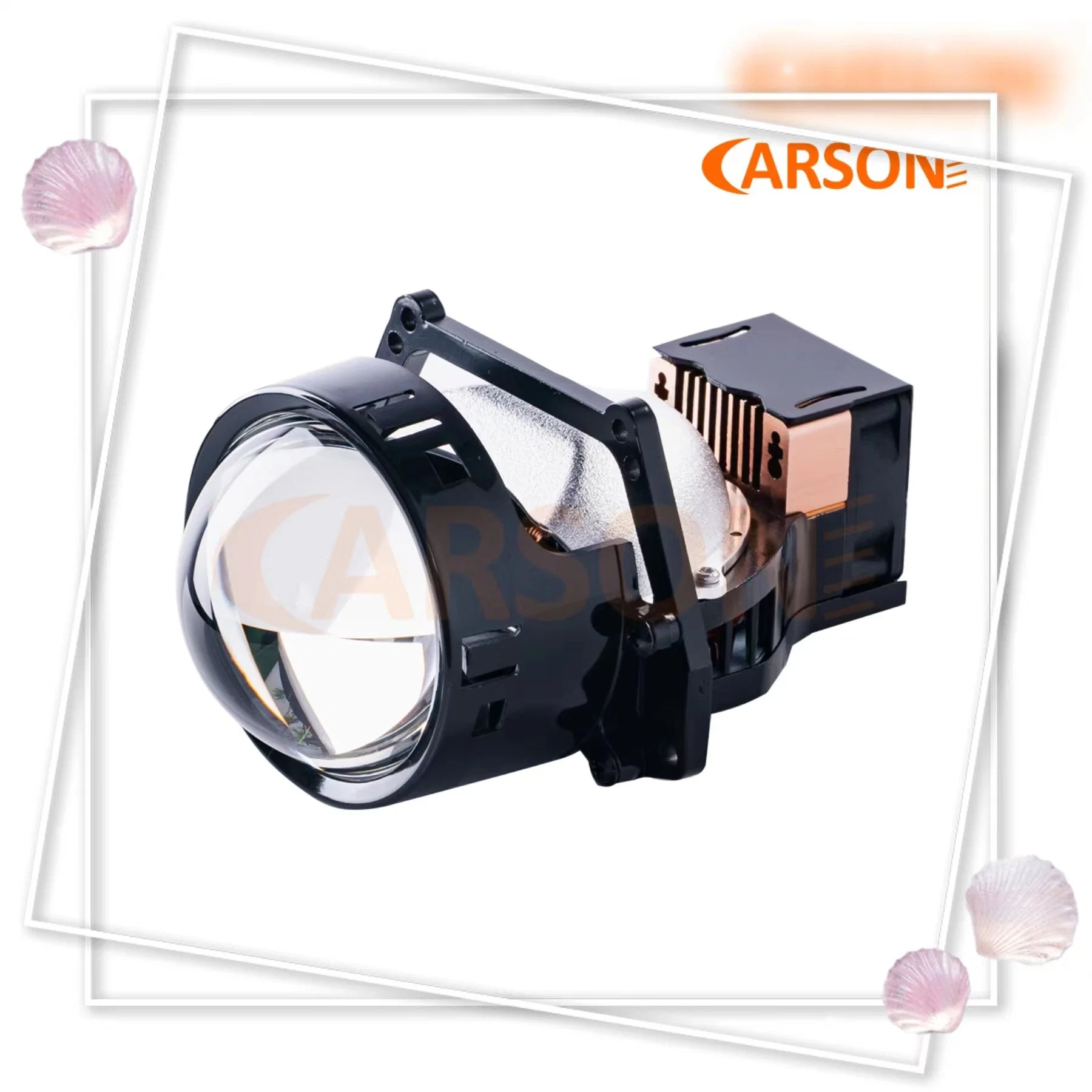 Carson CS3 Plus 6+6csp 60W High Power Super Bright Chinese Supplier High quality/High cost performance  3 Inch Bi LED Projector for Car Headlight