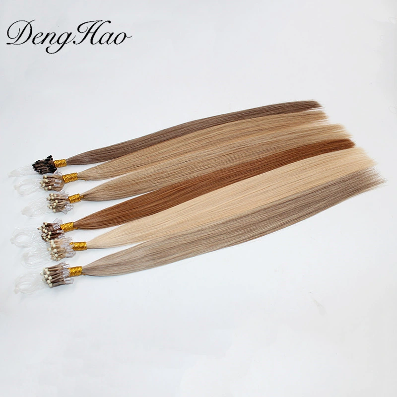 Micro-Ring Hair Extension Loop Human Hair Extension Remy Hair