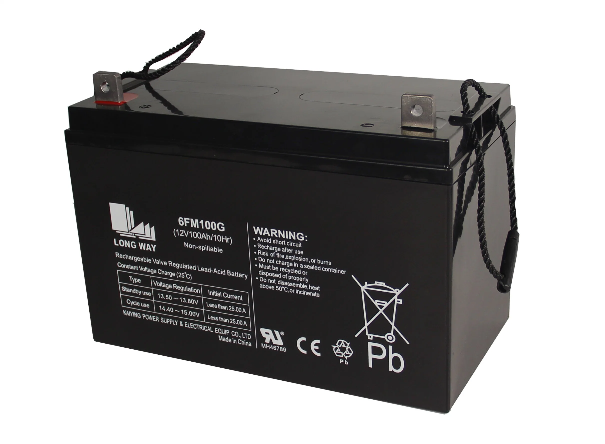 Deep-Cycle AGM Gel Power Lead-Acid Rechargeable Battery