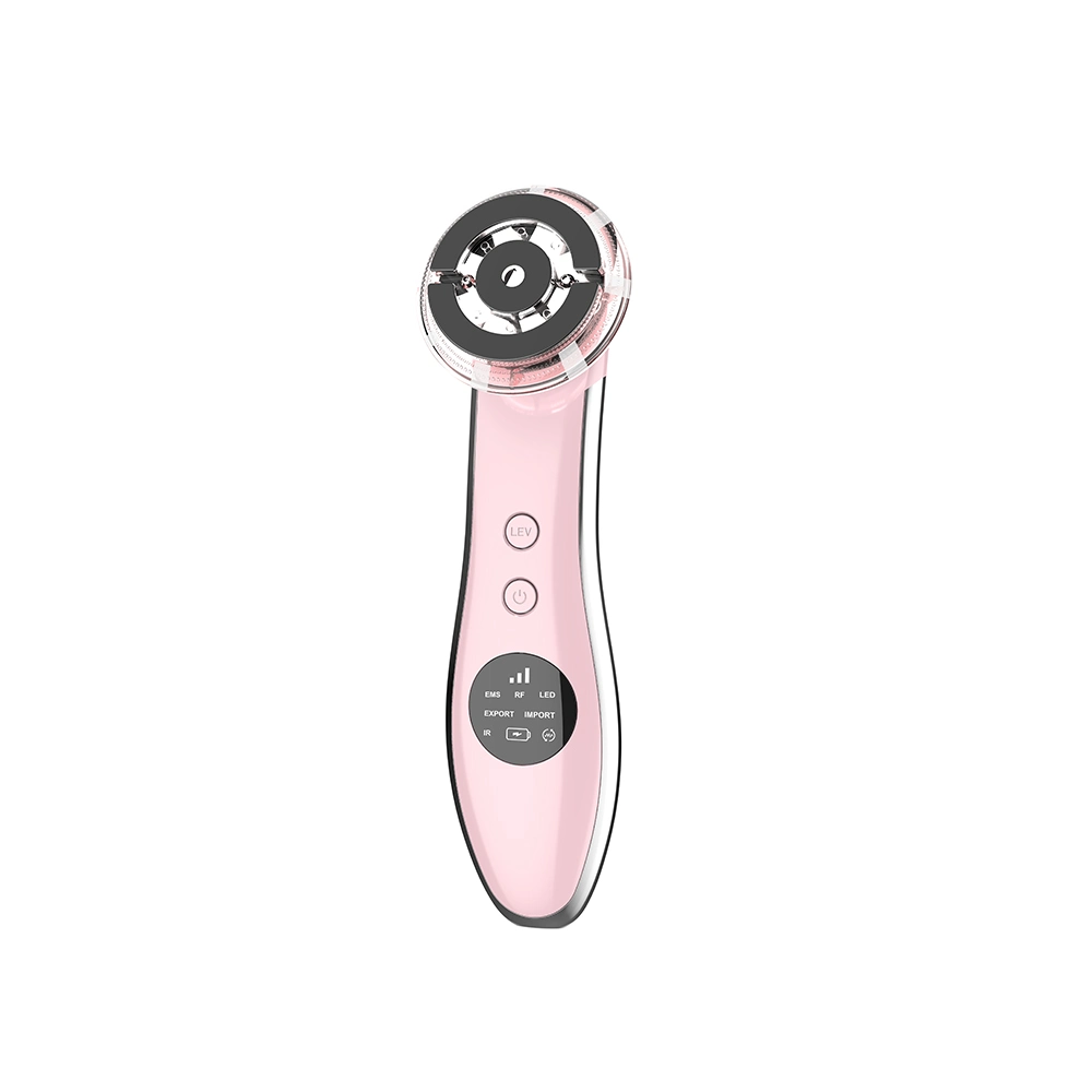 Home LED Light EMS RF Facial Beauty Instrument Multi-Function Beauty Device Portable