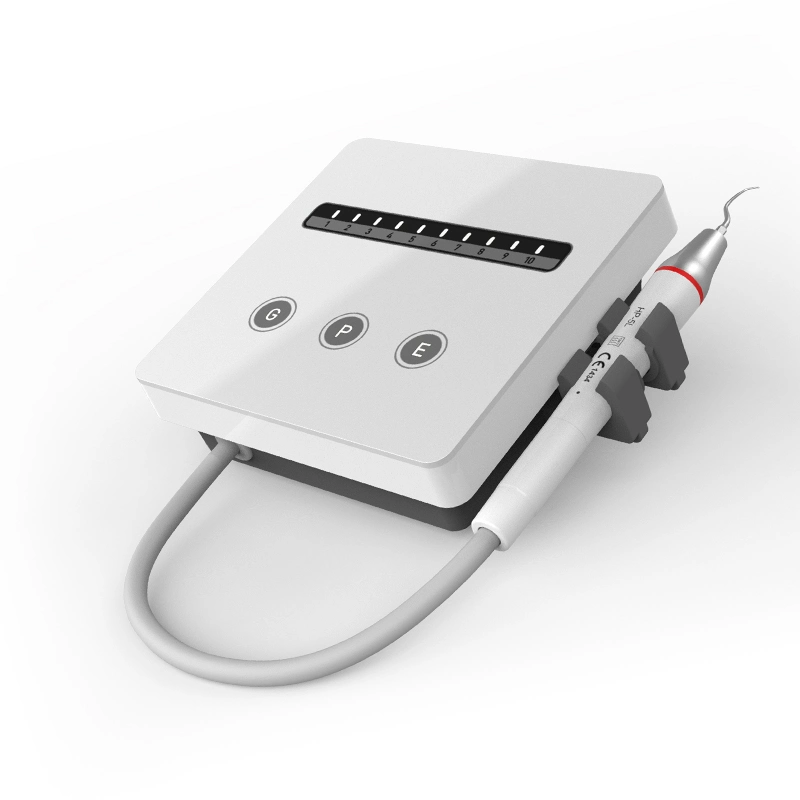 Dental LED escalador de ultrasonidos con aplicador desmontable de 6X Consejos