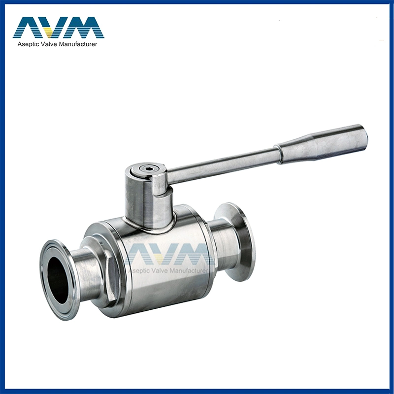 SS304 SS316L Stainless Steel Sanitary Butterfly Type Welded Ball Valve