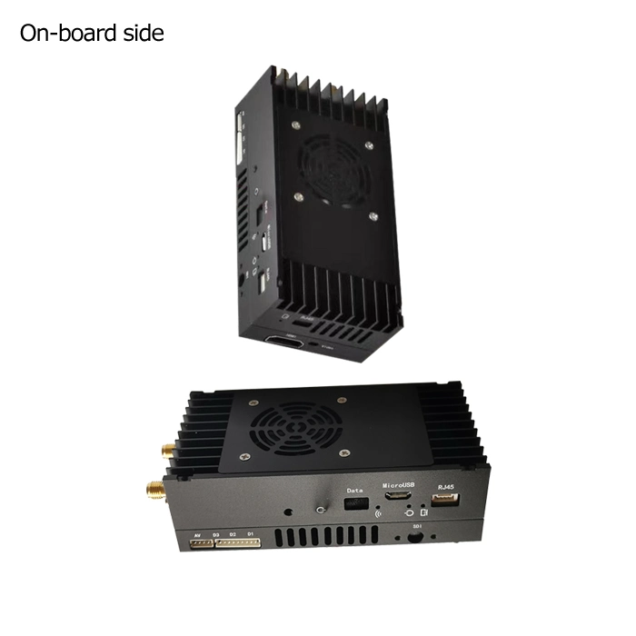 Tdd-Ofdm Wireless Nlos 30km Transmission Distance Date Image Stream Minitransmitter System with Two Way Audio