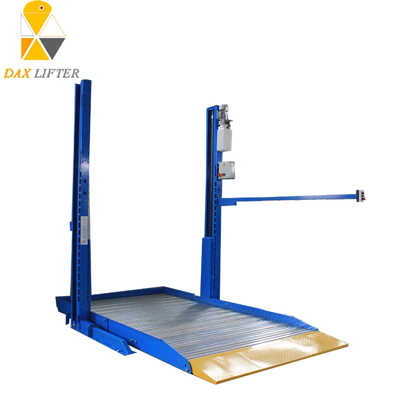 Hot Sale Economic 2700kg Customized Hydraulic Two Post Car Stack Parking System