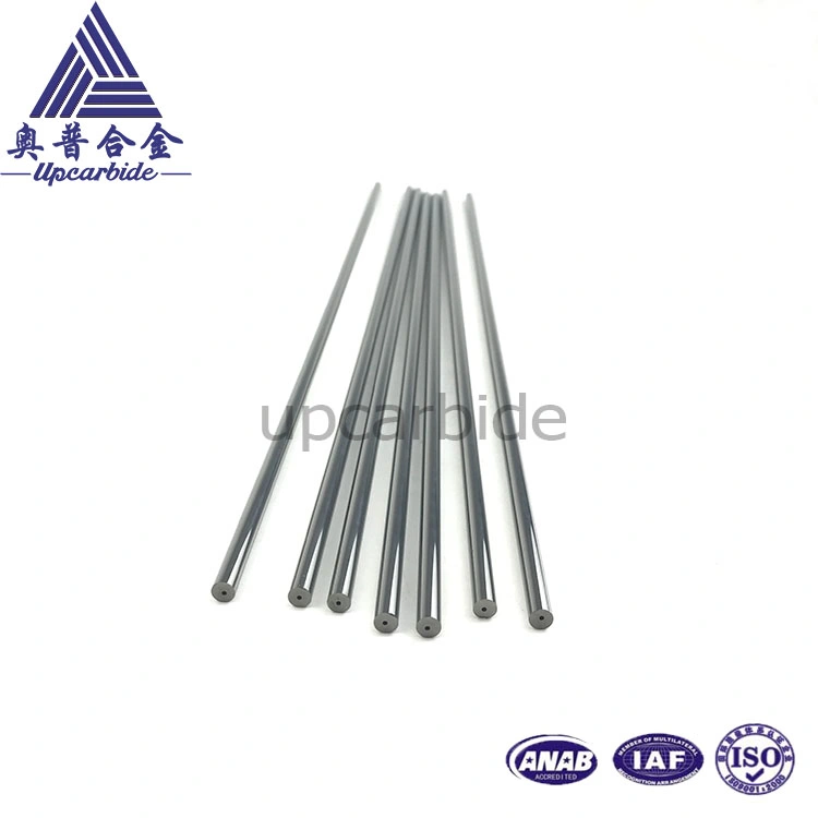 91.5hra 10% Co Od4.5*ID1.5*L330mm Polished Tungsten Carbide Hole Rod Pipe