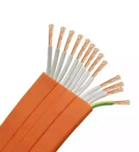 Orange Extension Electrical Elevator Cable for Electric Flat Control Elevator