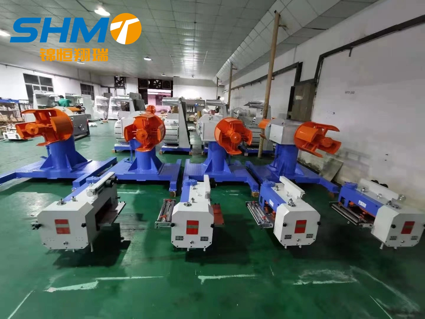 Hydraclic Heavy Double Decoiler Coil Machine Part with High Speed Feeding