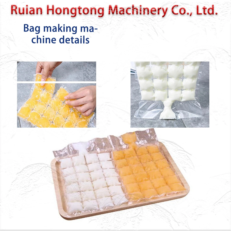 Plastic Disposable Juice Ice Cube Bag Making Machine