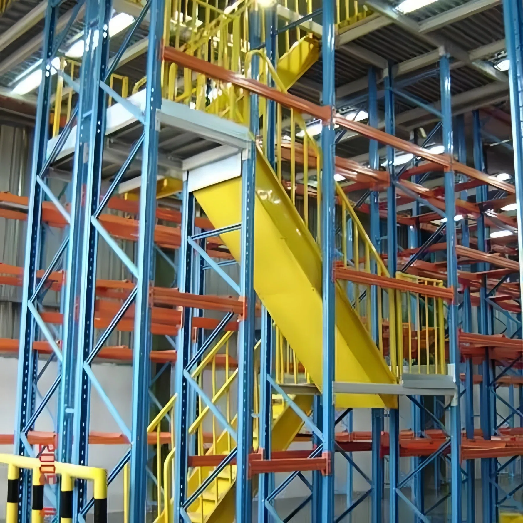 Customized Warehouse Storage Multi Level Mezzanine Rack System Platform