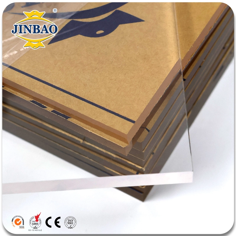 Jinbao 19mm Clear A Grade Cast Acrylic Sheets for Outdoor Sign Board with Competitive Price