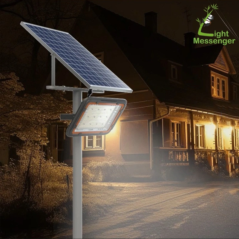 Licht Messenger Factory Großhandel Heißen Verkauf Neue Outdoor Indoor Flutlicht Bewegungssensor Wandbeleuchtung für Garten Straßensteuerung Flutlicht 100W 200W 600W Solarlampe