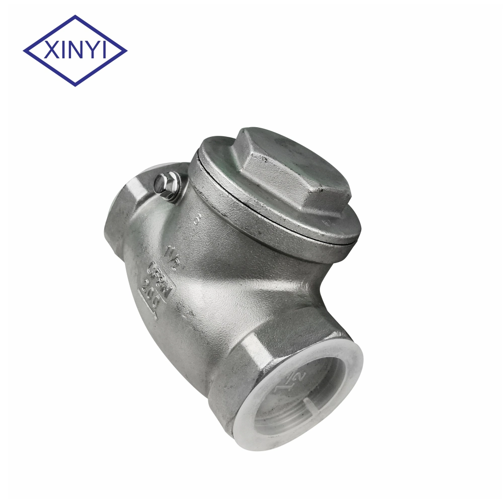 H12W16 Horizontal Type Stainless Steel Thread Disc Swing or Clamped Check Valve