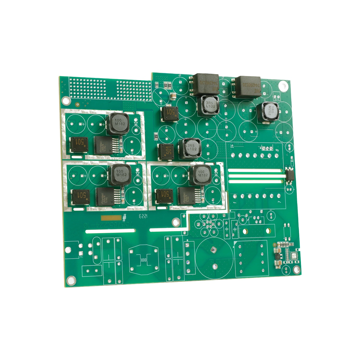 Washing Machine PC Board Assembly with Green Solder Mask