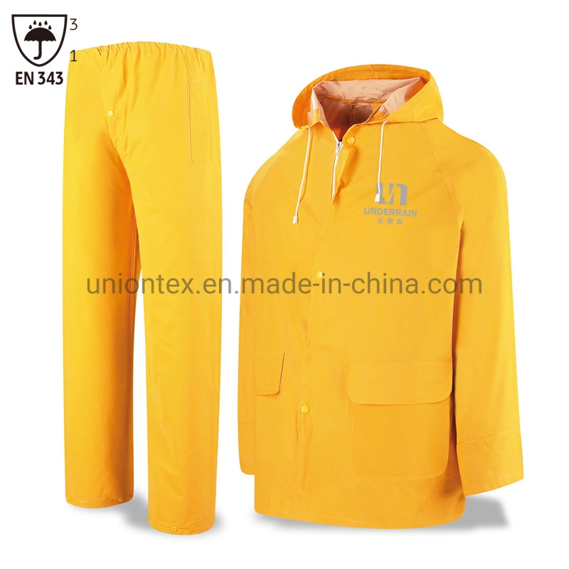 PVC Rainsuit 0.3mm Thickness