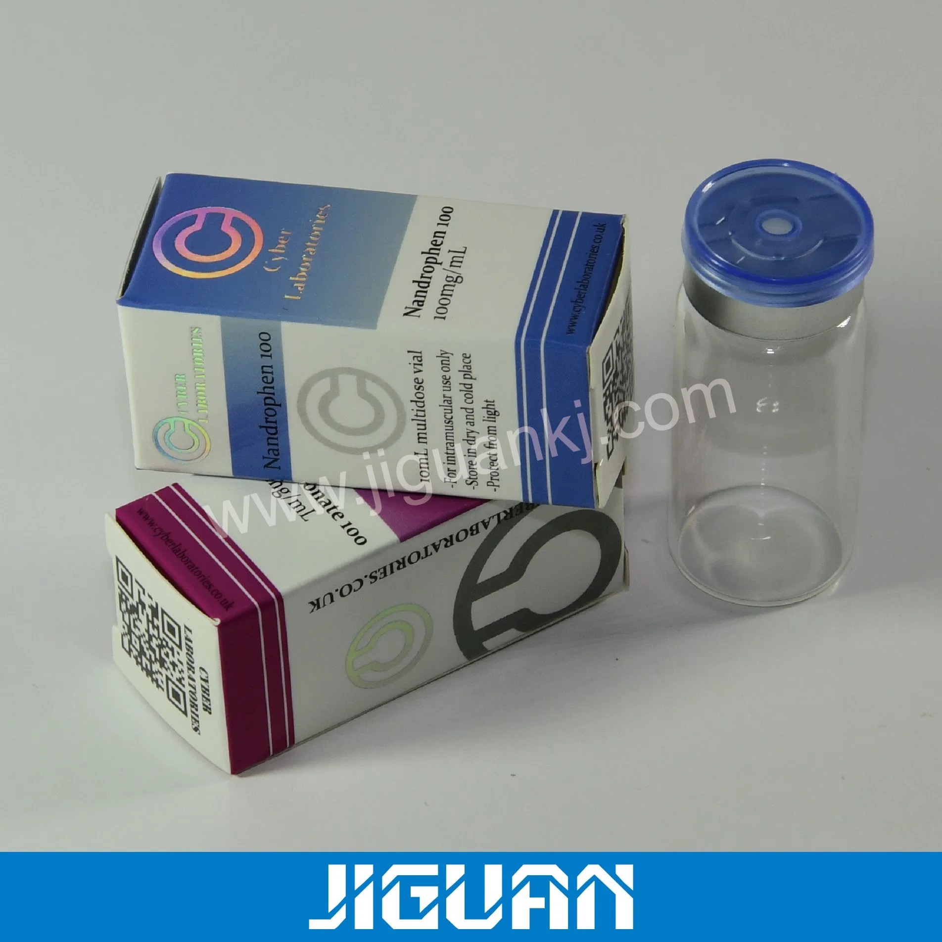 Custom Printing Packing for 30ml Bottles Paper Vials Box