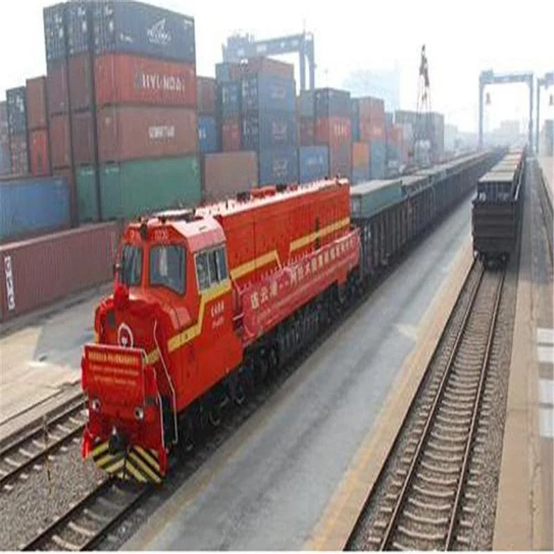 China Rail Transport Train Transportation Railway Shipping to Europe Business Gold Custom Cre Door to Door