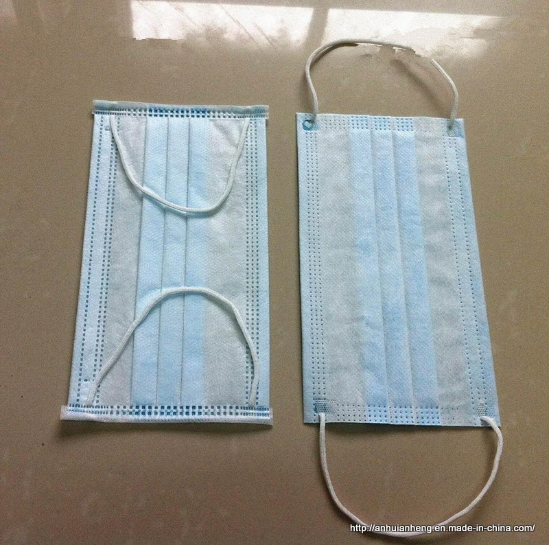 Protección personal desechable Médico' S, 3Earloop Máscara de telas no tejidas para Single-Use máscara facial