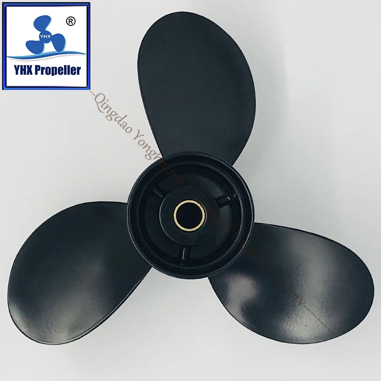 Großhandel Tohatsu / Nissan Aluminium schwarz Größe 8,5 * 9 passende 8HP Außenborder Propeller