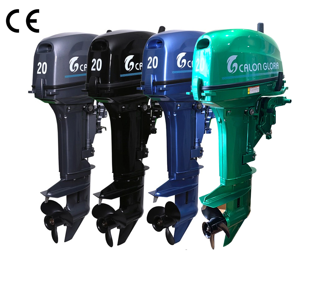 Hot Sale Calon Gloria 20HP 2 Stroke Gasoline Diesel Outboard Engine