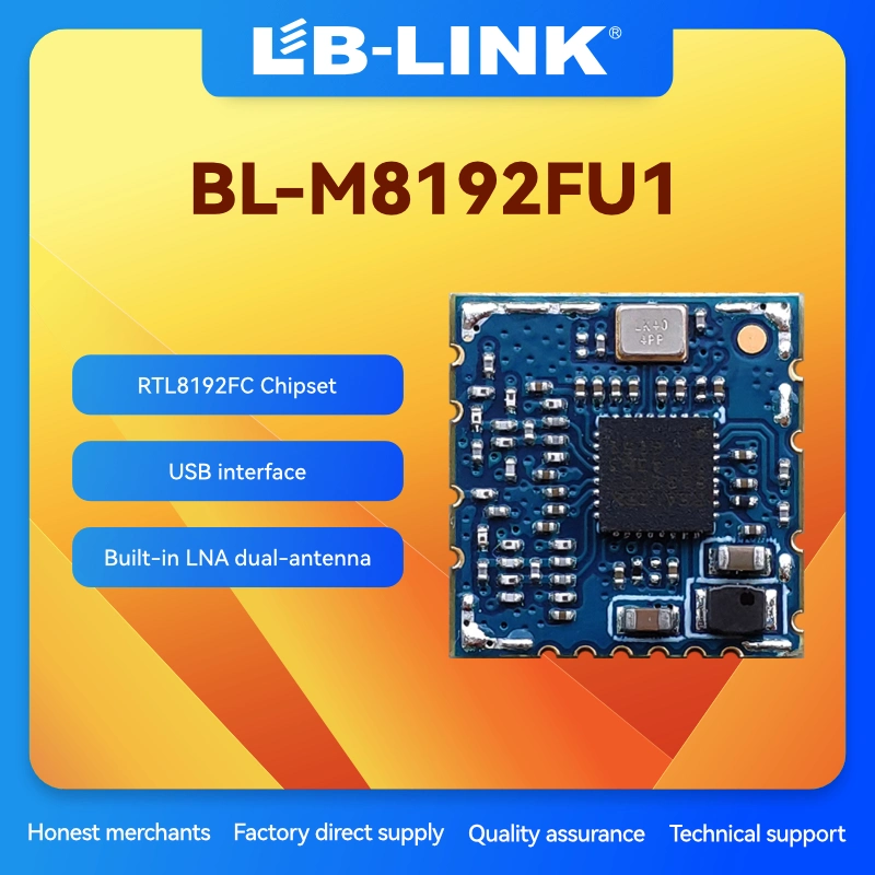 MODULE WLAN intégré LB-LINK BL-M8192FU1 2T2R 802.11b/g/n.