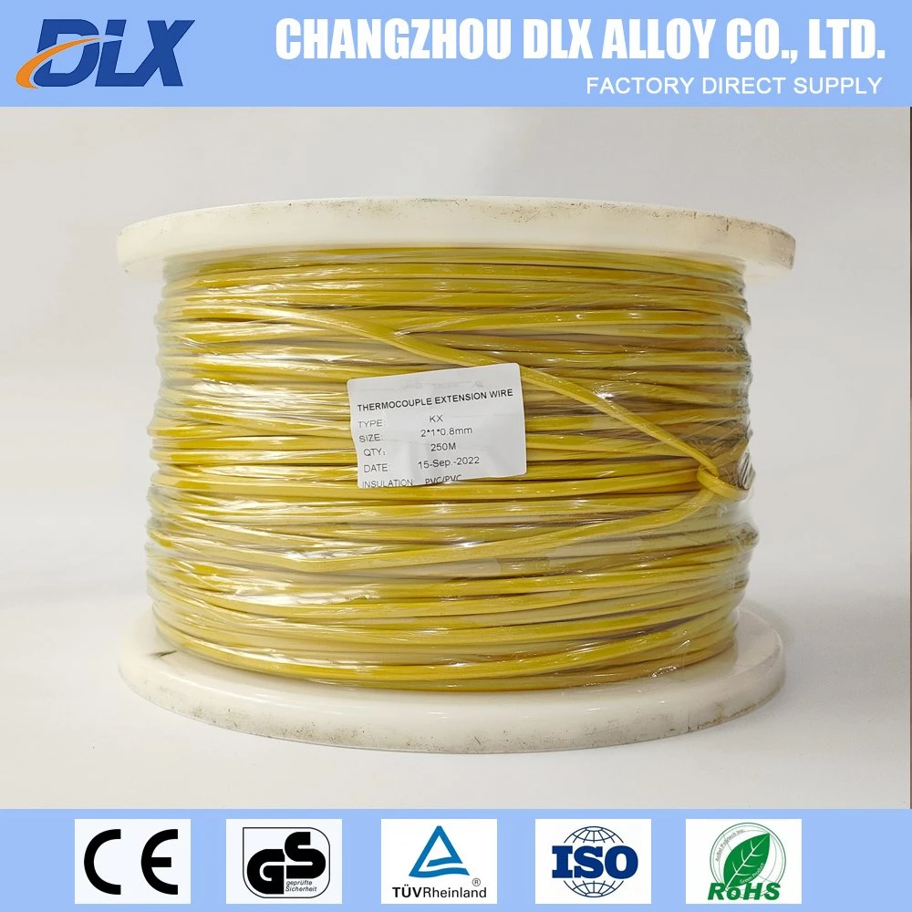 K Type Thermocouple Extension Wire Alloy Used for Tc Cable Kx Jx Ex RC Sc